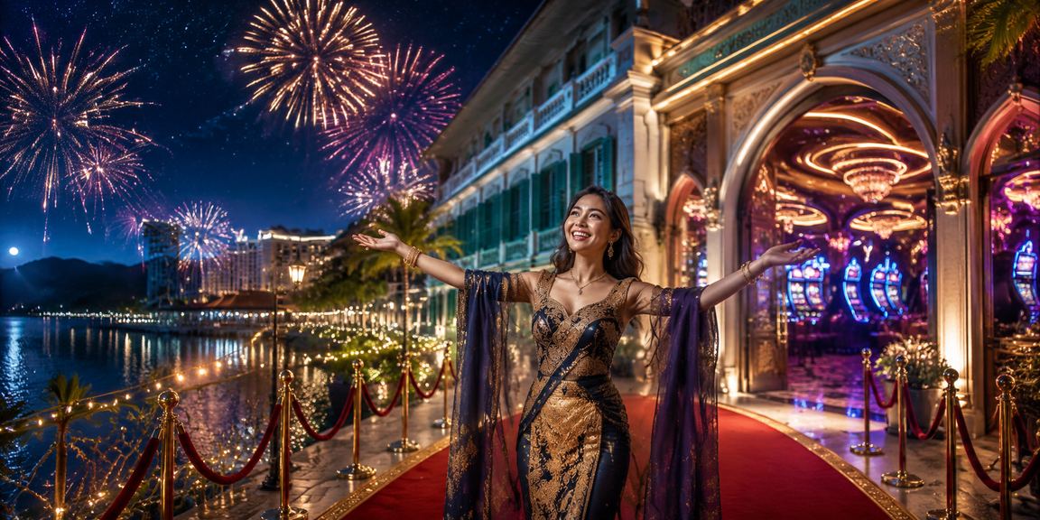 Permainan kasino dan slot dengan bonus istimewa